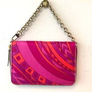 Ann Taylor abstract clutch